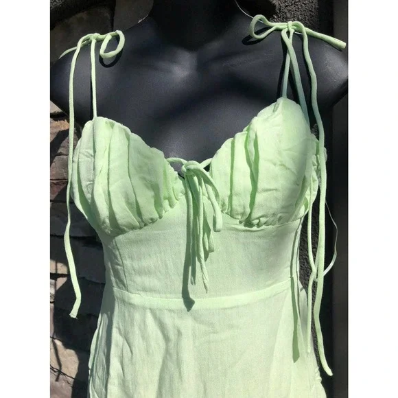 Cotton Candy LA Linen Dress - Picture 2 of 12